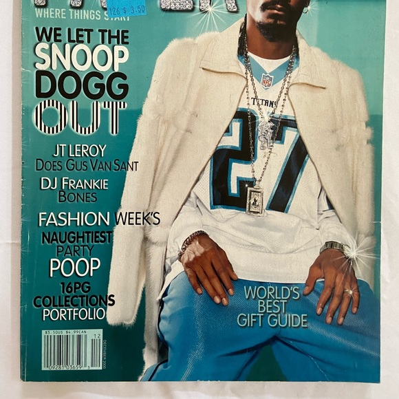 Snoop Dogg Paper Magazine - Picture 2 of 5